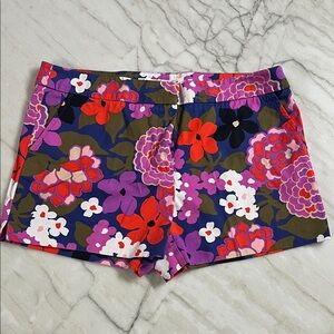 Trina Turk Shorts Corbin Greenhouse Floral-Print woman’s size 14